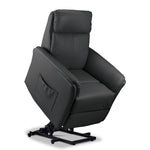 Morgan Power Lift Recliner - Dark Grey