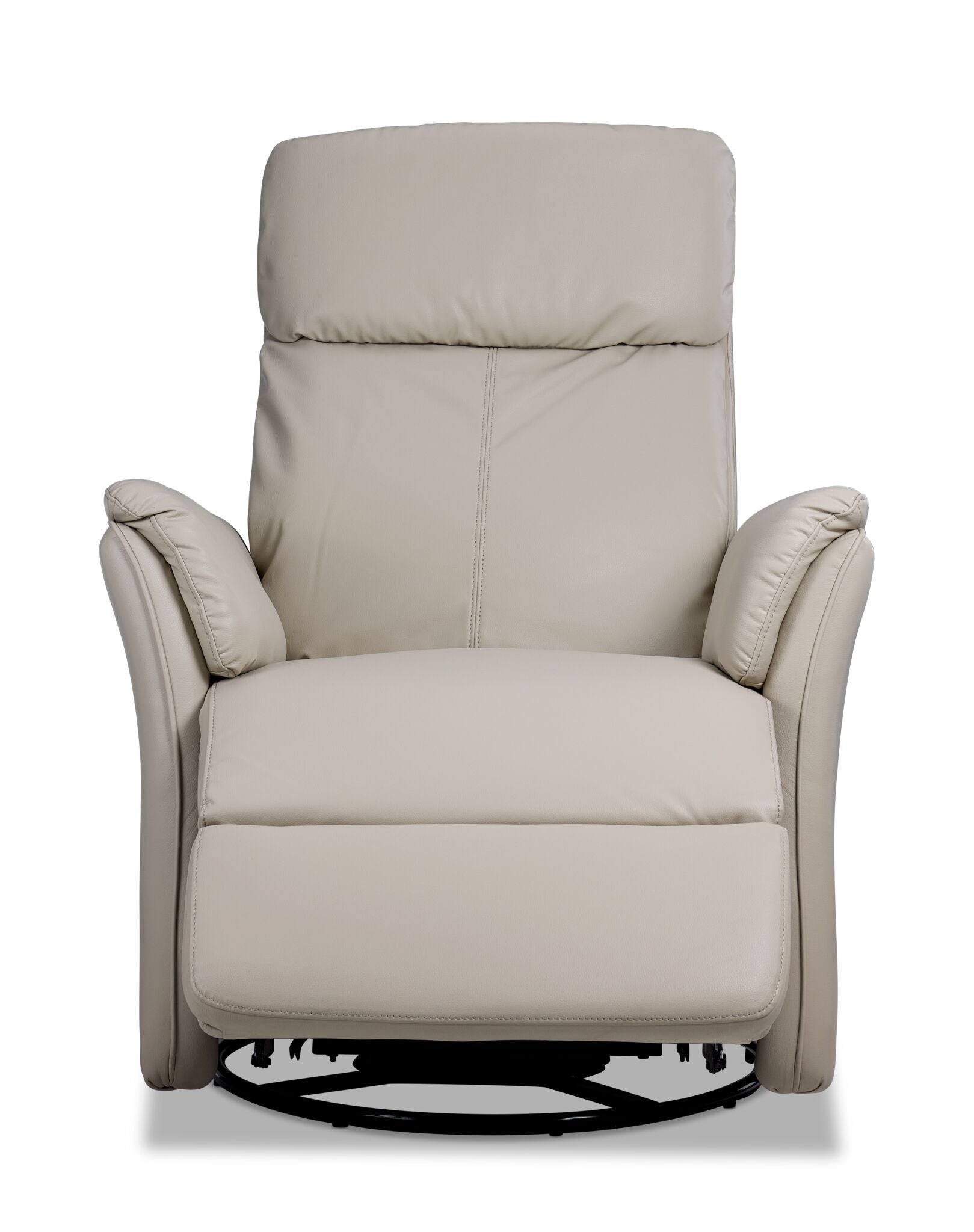 Morgan Swivel Glider Power Recliner - Taupe