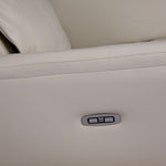 Morgan Swivel Glider Power Recliner - Taupe