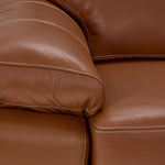 Morrison II Leather Sofa - Cognac