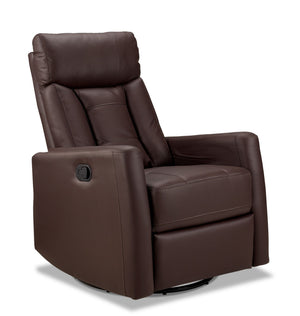 Mustang Power Lift Recliner - Dark Brown