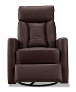 Mustang Power Lift Recliner - Dark Brown