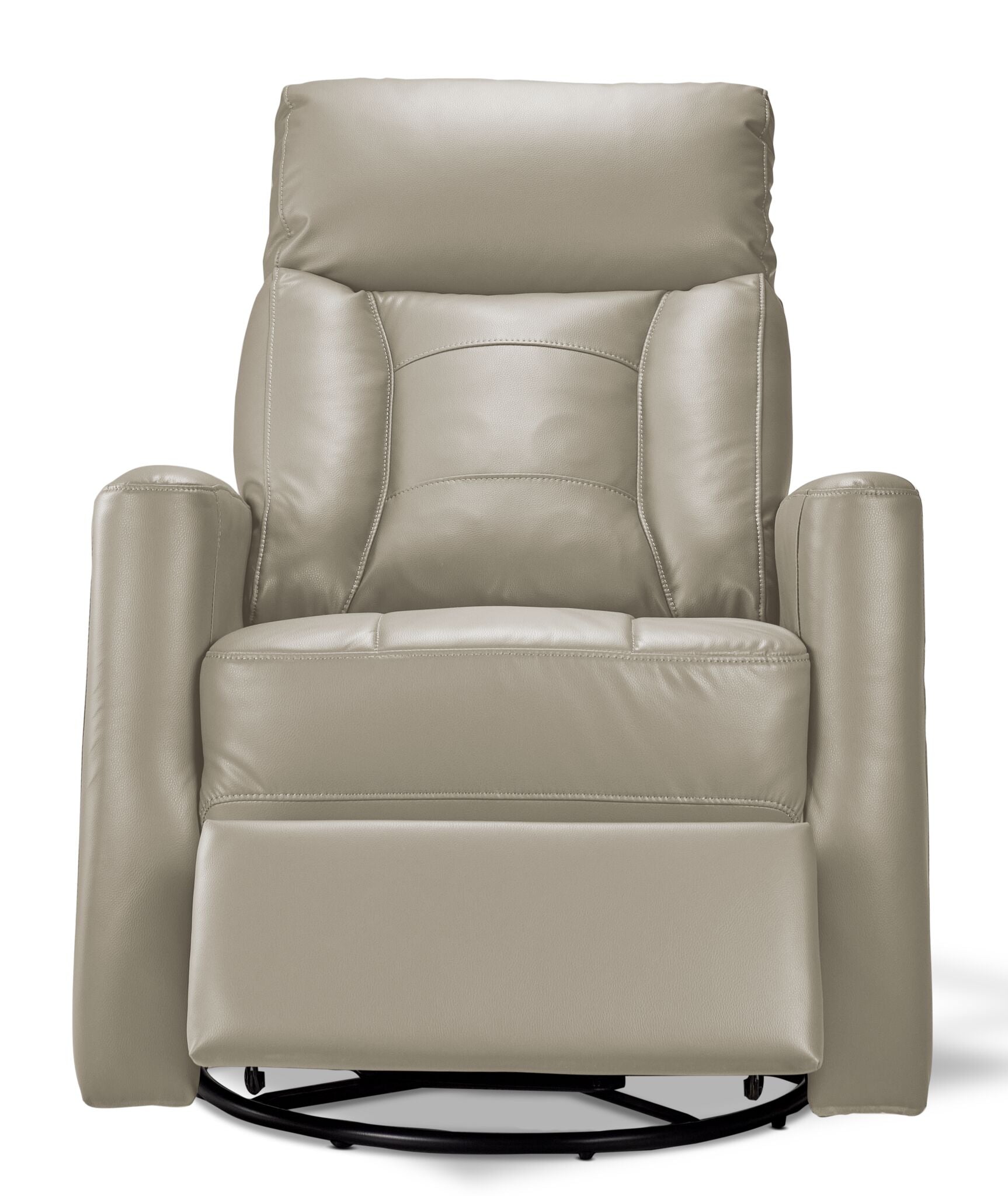 Mustang Swivel Glider Power Recliner - Taupe
