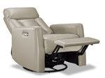 Mustang Swivel Glider Power Recliner - Taupe