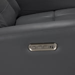 Mustang Swivel Glider Power Recliner - Dark Grey