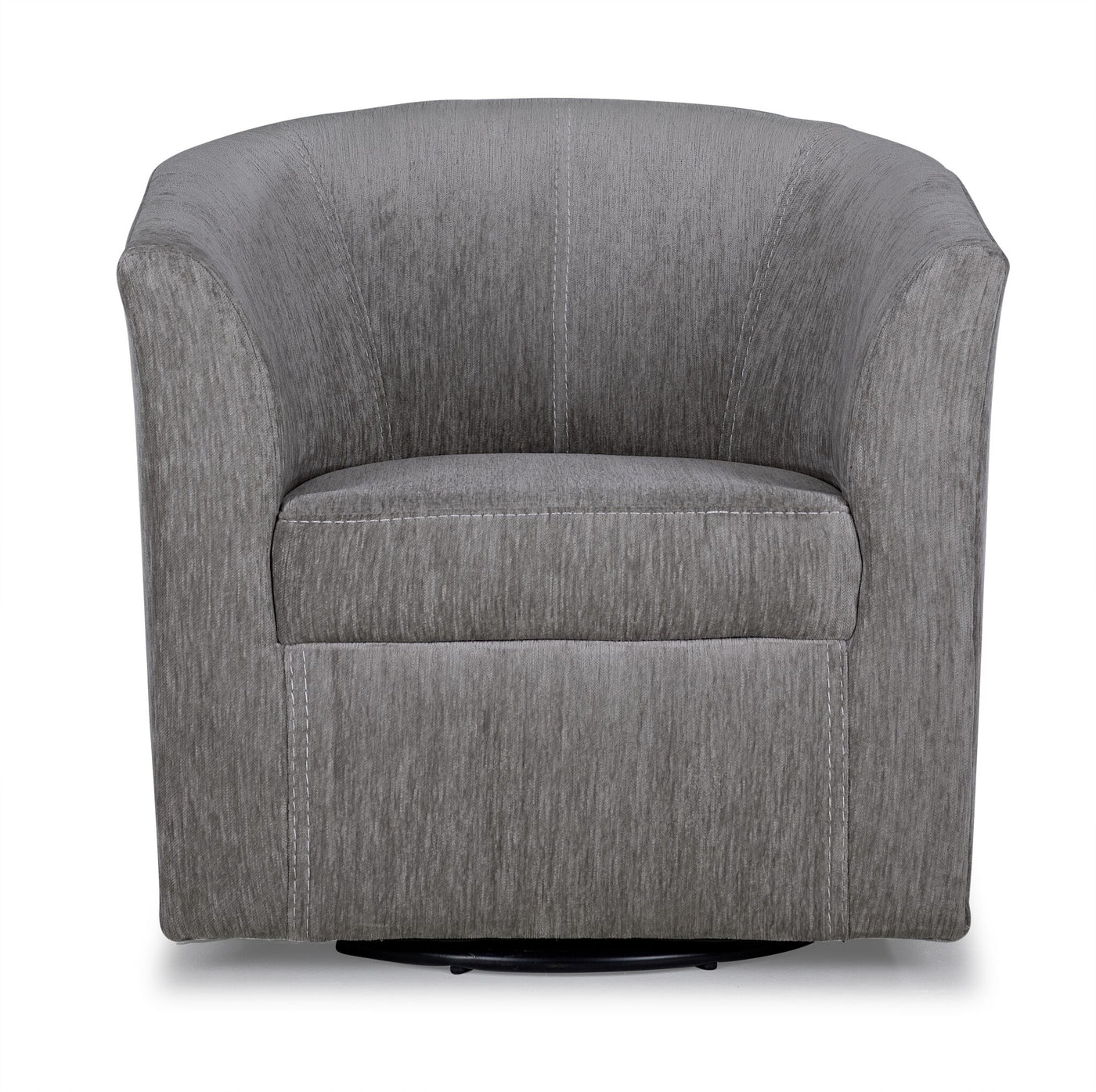 Myles Swivel Chair - Taupe