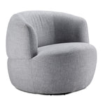 Myra Swivel Accent Chair - Grey