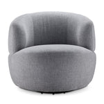 Myra Swivel Accent Chair - Grey
