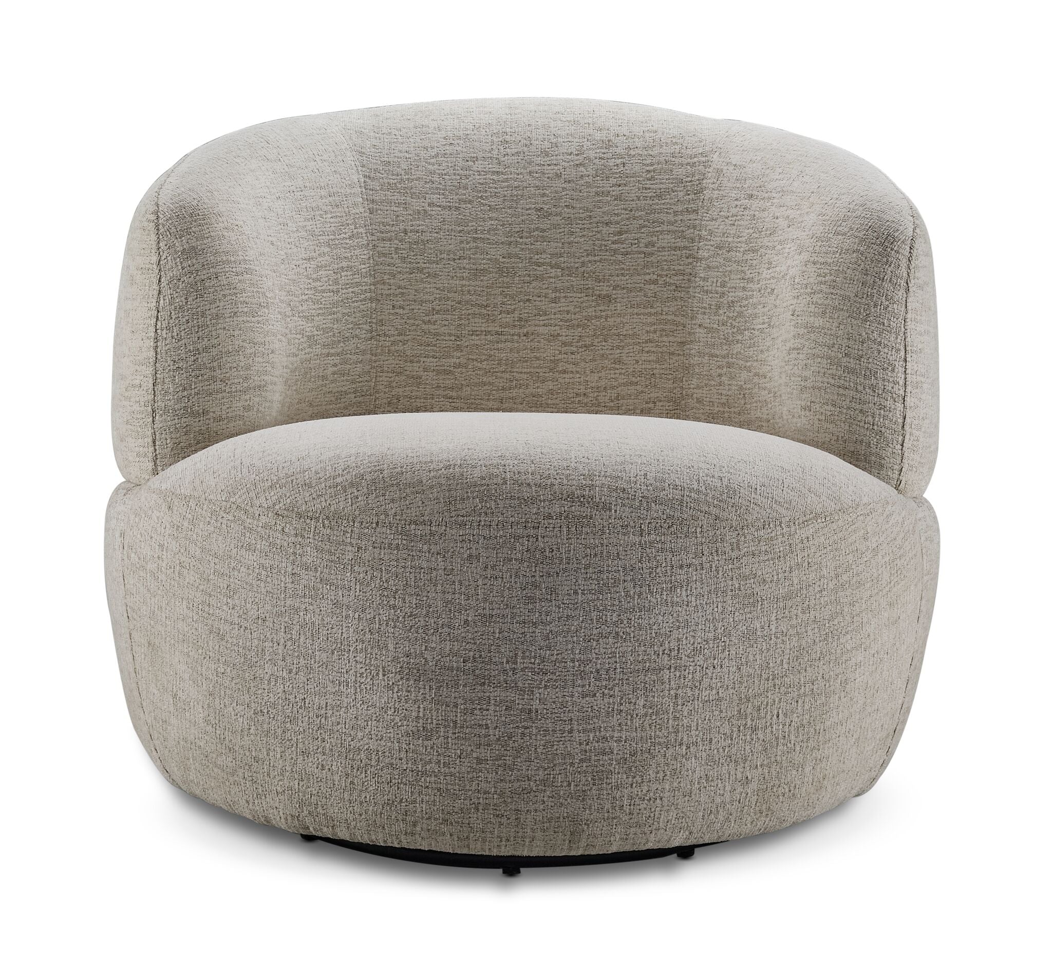 Myra Swivel Accent Chair - Brown