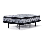 Kingsdown Natasha Plush Queen Mattress and L2 Motion Pro Adjustable Base