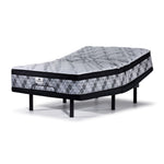 Kingsdown Natasha Plush Queen Mattress and L2 Motion Pro Adjustable Base