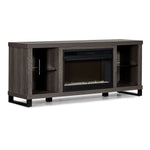 Neelam 60" Fireplace Console - Light Grey