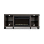 Neelam 60" Fireplace Console - Light Grey