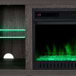Neelam 60" Fireplace Console - Light Grey