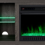Neelam 60" Fireplace Console - Light Grey