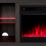 Neelam 60" Fireplace Console - Light Grey