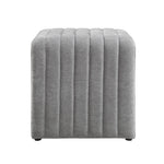 Nelas Ottoman - Light Grey