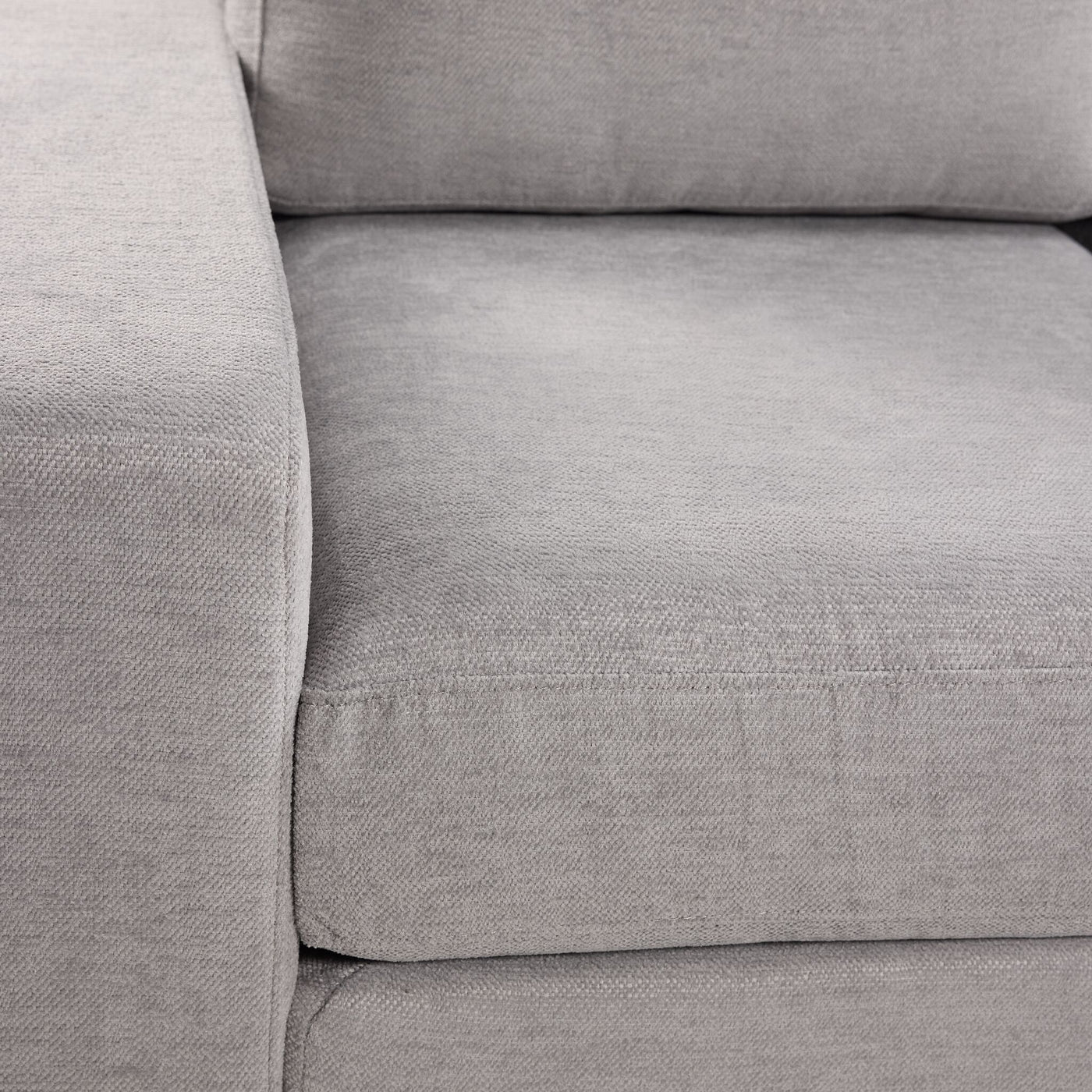 Neptune 2-Piece Sectional with Reversible Chaise - Grey