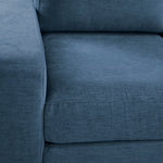 Neptune 2-Piece Sectional with Reversible Chaise - Blue