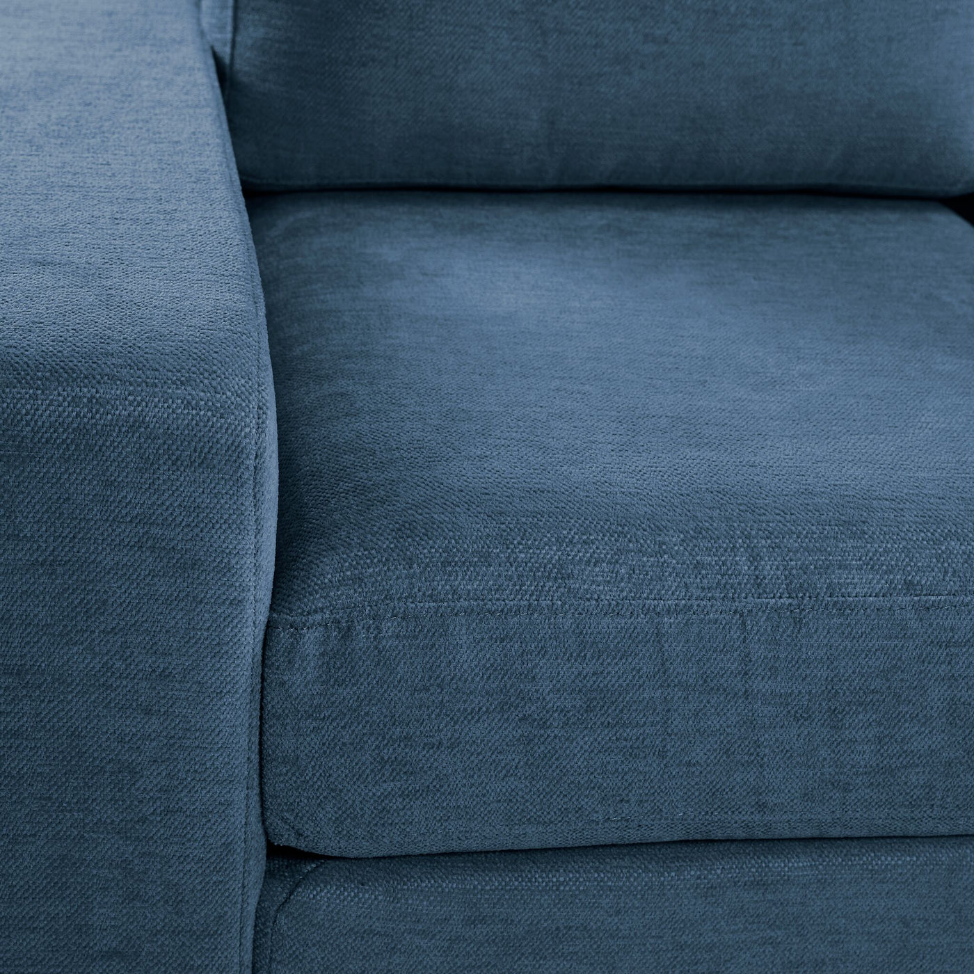 Neptune 2-Piece Sectional with Reversible Chaise - Blue