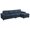 Neptune 2-Piece Sectional - Blue