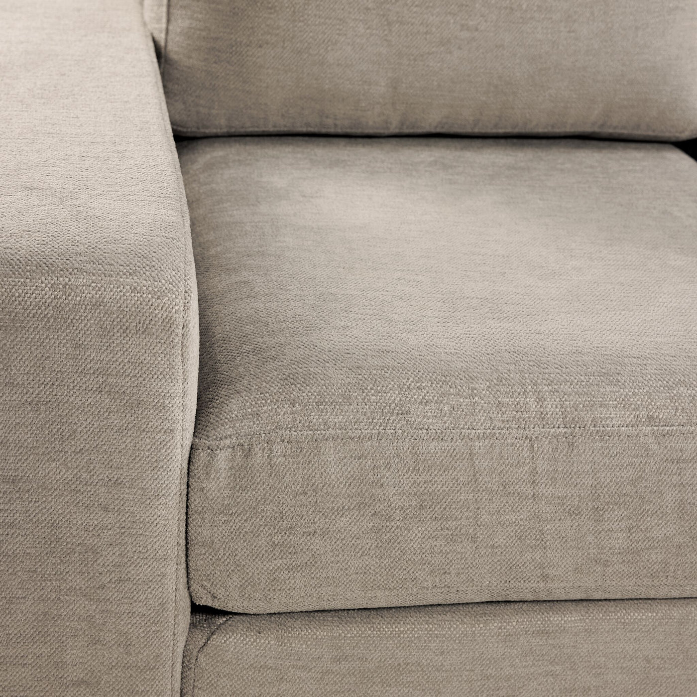 Neptune 2-Piece Sectional with Reversible Chaise - Beige