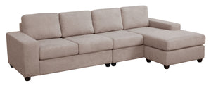Neptune 2-Piece Sectional - Beige