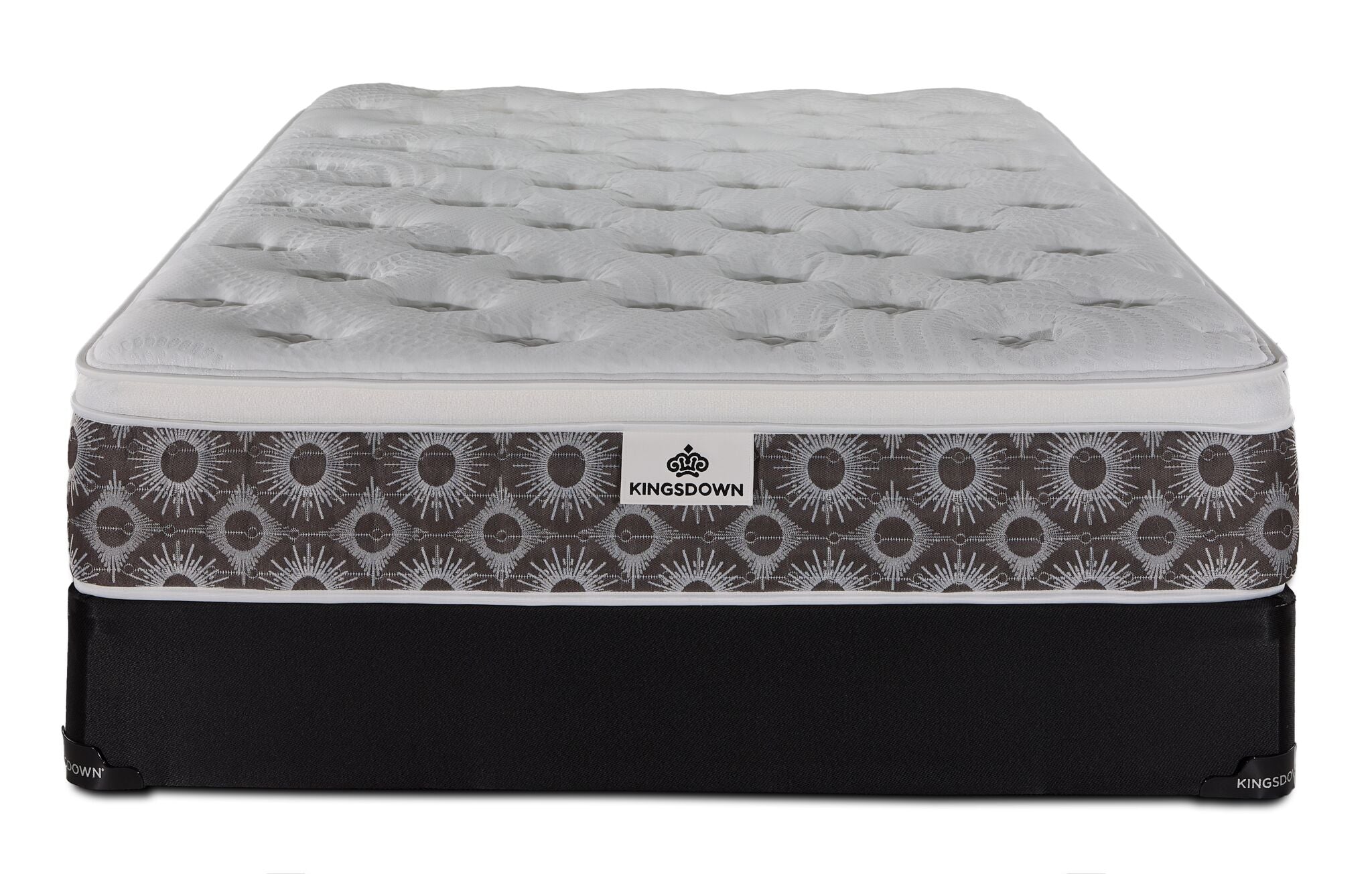 Kingsdown Nerissa Plush Euro Top Queen Mattress and Boxspring Set