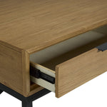 Feeling Connected - Newport 52" Coffee Table - Oak and Black