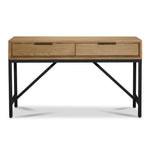 Feeling Connected - Newport 52" Sofa Table - Oak and Black
