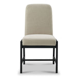 Feeling Connected - Newport Upholstered Chair Chenille - Oak , Black , Khaki