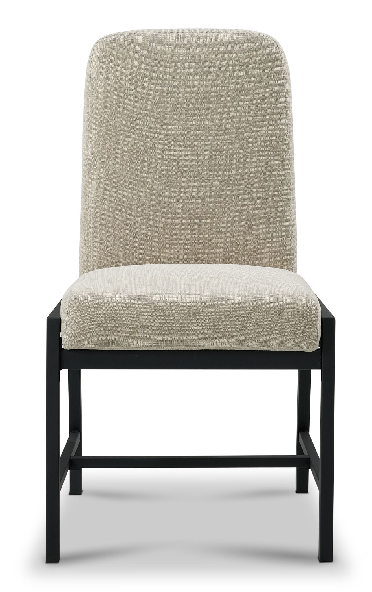 Feeling Connected - Newport Upholstered Chair Chenille - Oak , Black , Khaki