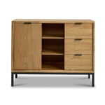 Newport Server - Oak and Black