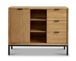 Feeling Connected - Newport Server - Oak and Black