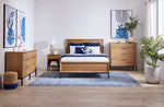 Feeling Connected - Newport 6 - Piece King Bedroom Package - Oak and Black