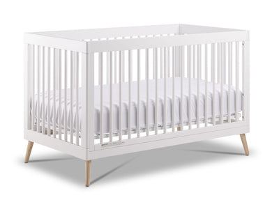 Delta Children Nico Convertible Crib - Bianca White, Natural