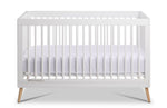 Delta Children Nico Convertible Crib - Bianca White, Natural