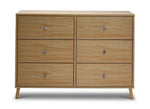 Delta Children Nico 6 Drawer Dresser - Natural
