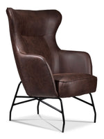 Nova Accent Chair - Dark Brown