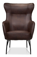Nova Accent Chair - Dark Brown