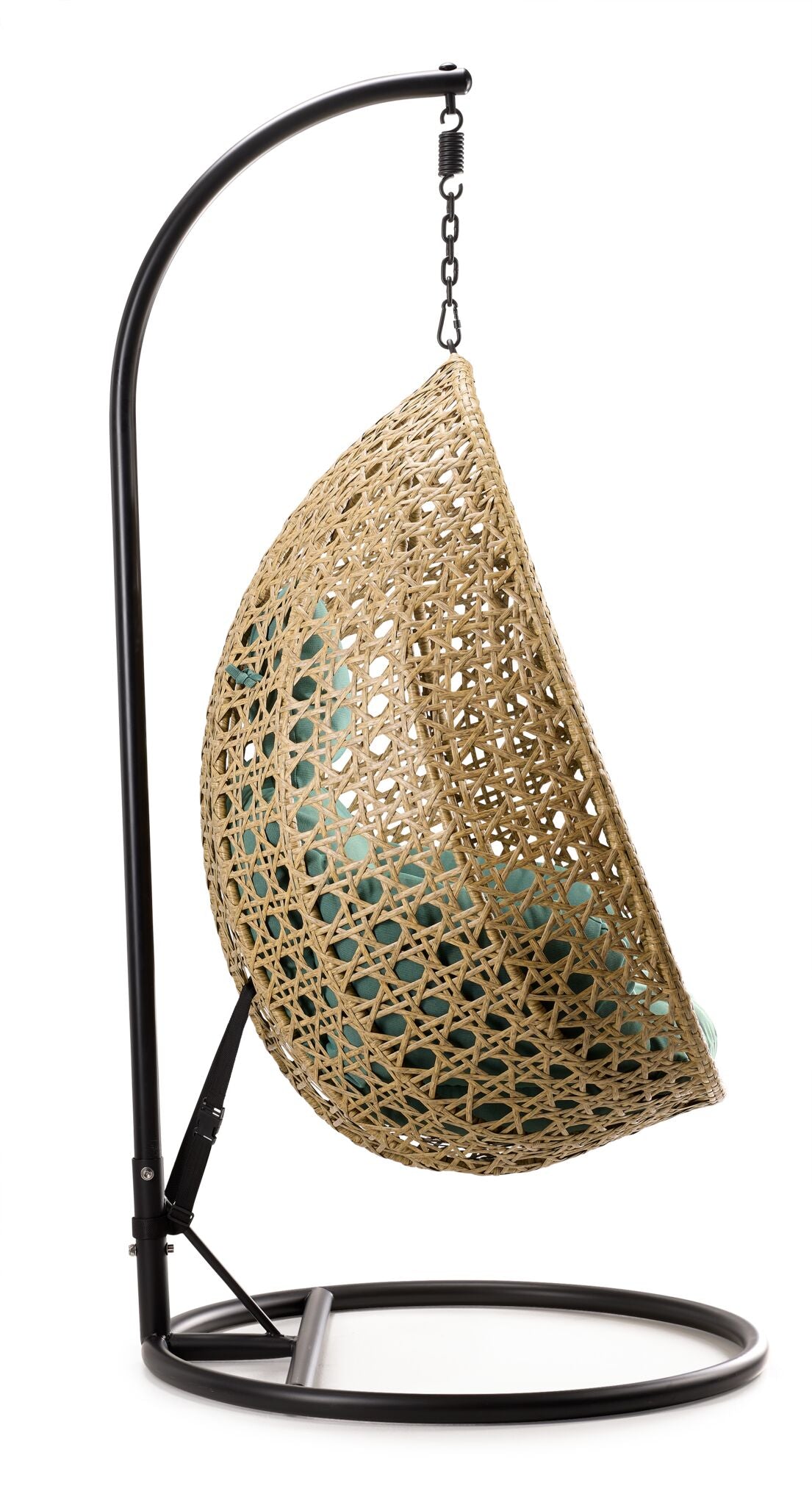 Oasis Outdoor Egg Chair - Beige & Green