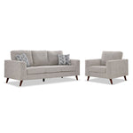 Orleans Sofa and Chair Set - Beige