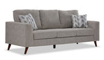 Orleans Sofa and Chair Set - Grey