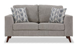 Orleans Loveseat - Grey