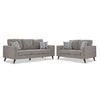 Orleans Sofa and Loveseat Set - Grey