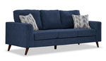 Orleans Sofa, Loveseat and Chair Set - Blue