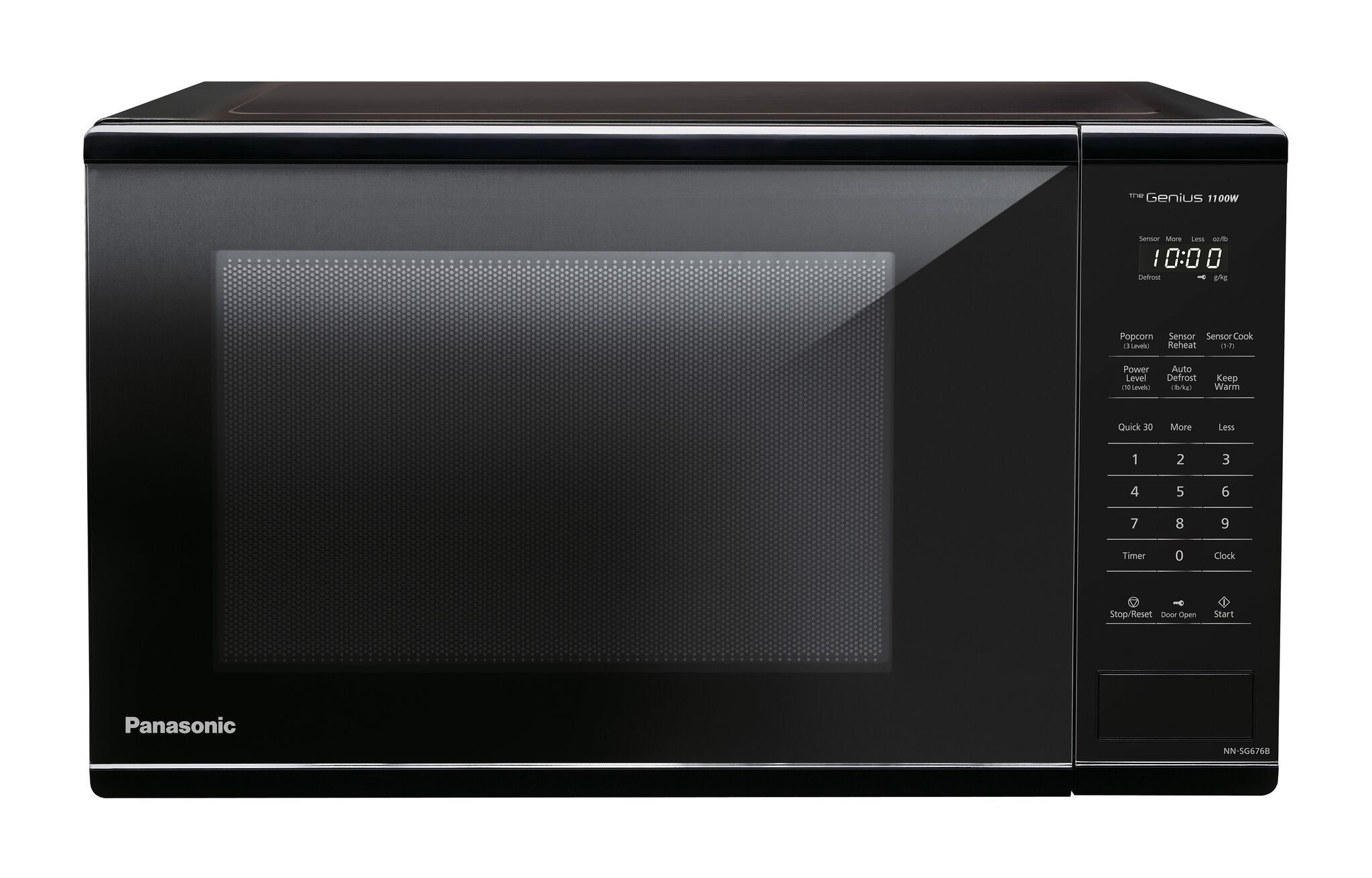 Panasonic Black Countertop Microwave with Genius Sensor (1.3 Cu.Ft