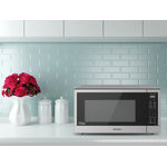 Panasonic Stainless Steel Countertop Microwave with Genius Sensor (1.6 Cu.Ft.) - NNST74LSC