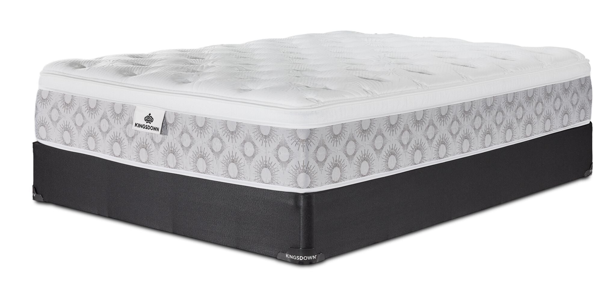 Kingsdown Paxton Medium Euro Top Twin XL Mattress and Boxspring Set