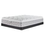 Kingsdown Paxton Medium Euro Top Twin Mattress and Low Profile Boxspring Set